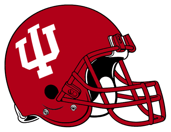 Indiana Hoosiers 1995-2001 Helmet Logo diy DTF decal sticker